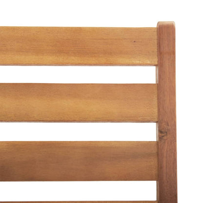 Set da Pranzo per Giardino 3 pz in Legno Massello di Acacia | homemem39