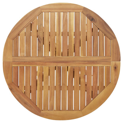 Set da Pranzo per Giardino 5 pz in Legno Massello di Acacia | homemem39
