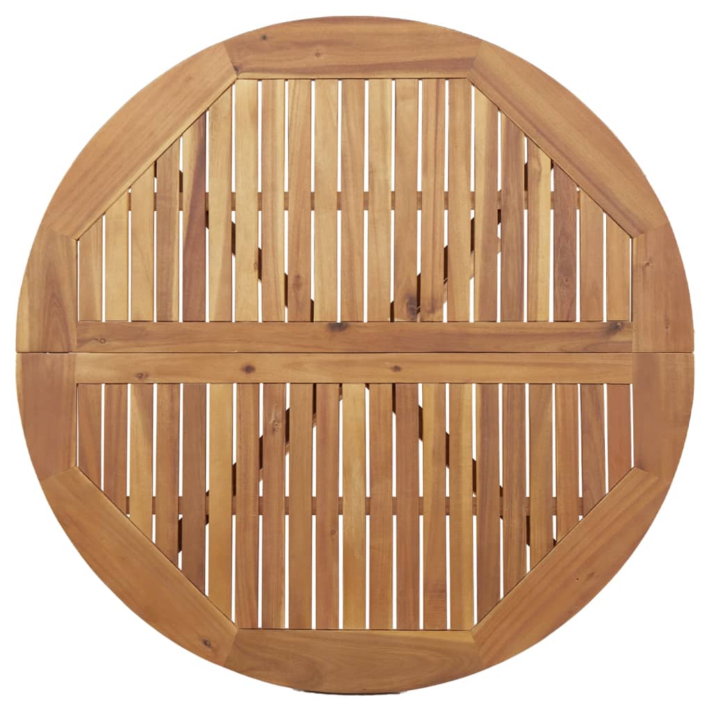 Set da Pranzo per Giardino 6 pz in Legno Massello di Acacia | homemem39