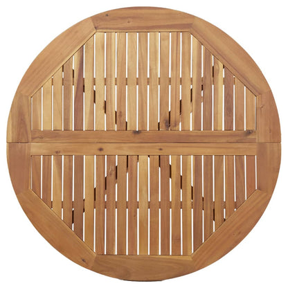 Set da Pranzo per Giardino 6 pz in Legno Massello di Acacia | homemem39