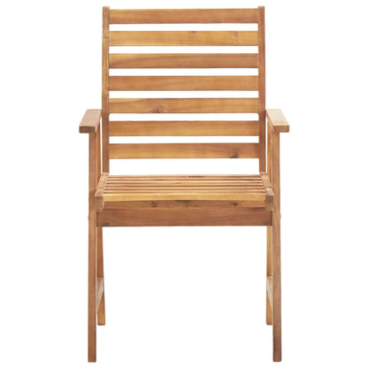 Set da Pranzo per Giardino 3 pz in Legno Massello di Acacia | homemem39