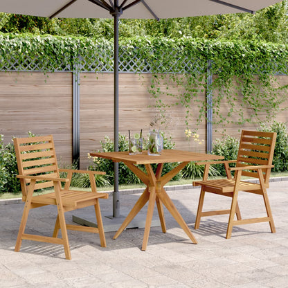 Set da Pranzo per Giardino 3 pz in Legno Massello di Acacia | homemem39