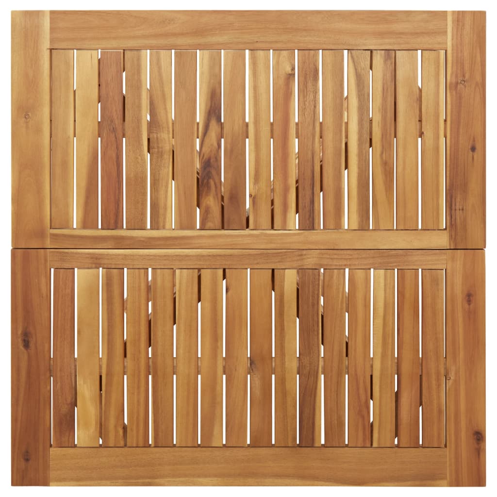 Set da Pranzo per Giardino 3 pz in Legno Massello di Acacia | homemem39