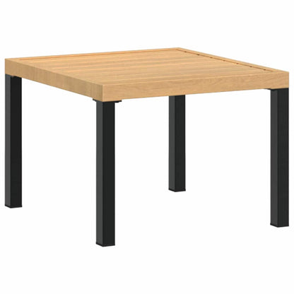 Divani Giardino con Cuscini 5pz Neri Acciaio Verniciato Polvere | homemem39