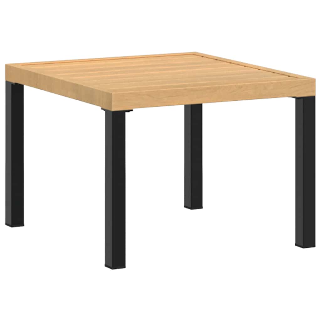 Divani Giardino con Cuscini 5pz Neri Acciaio Verniciato Polvere | homemem39