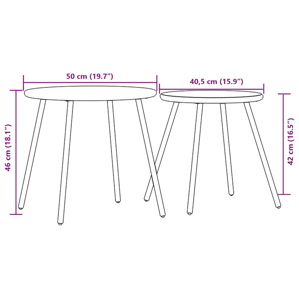 Set Divano da Giardino con Cuscini Nero Acciaio e Textilene | homemem39