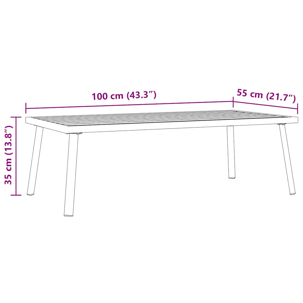 Set Divano da Giardino con Cuscini Nero Acciaio e Textilene - homemem39