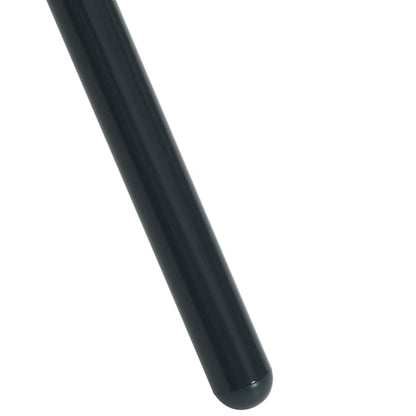 Set Sedie Giardino Impilabili 7pz Antracite Acciaio Verniciato | homemem39