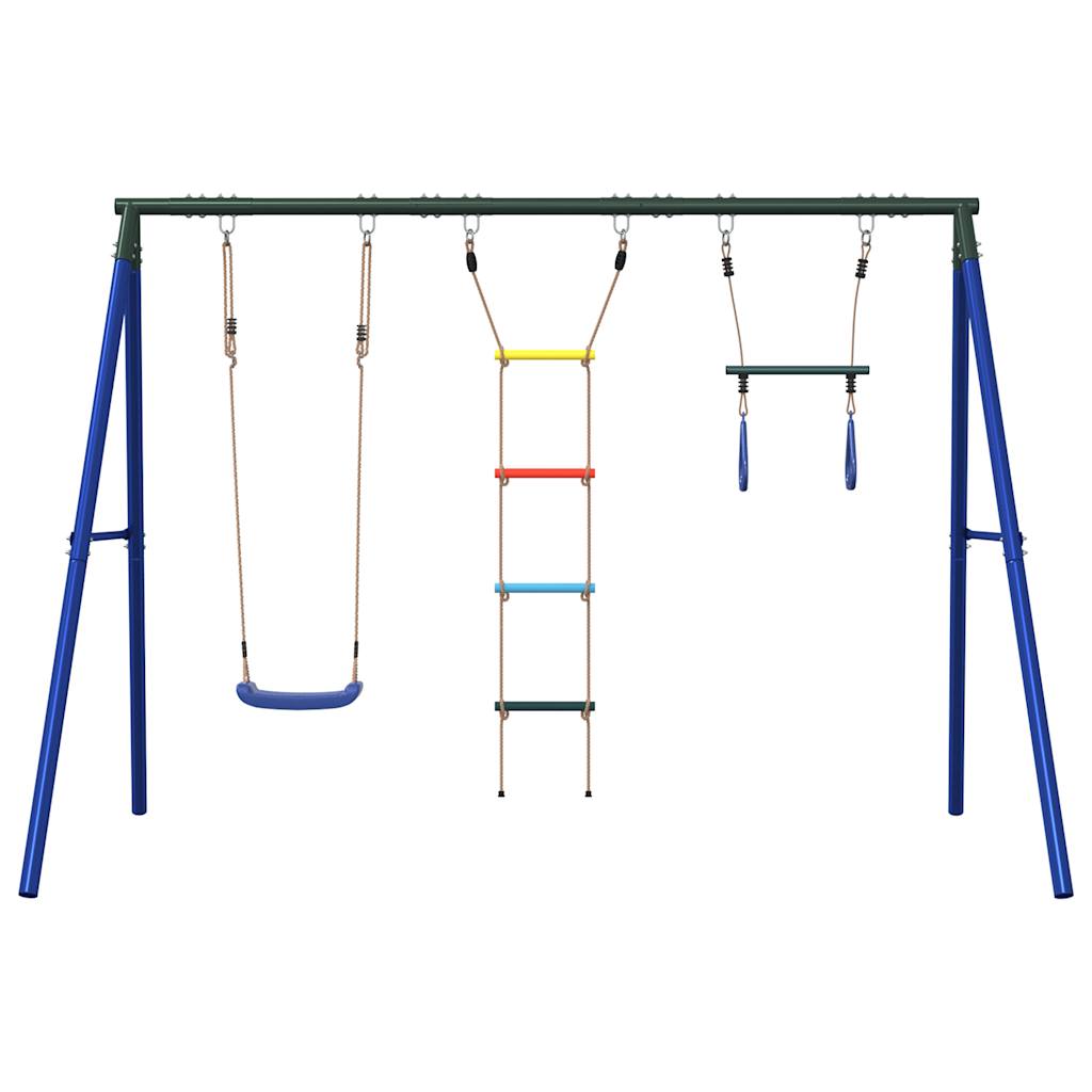 Set Gioco da Esterno con Altalena,Trapezio e Scala | homemem39