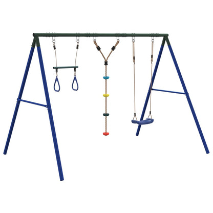 Set Gioco da Esterno con Altalena,Trapezio e Scala | homemem39