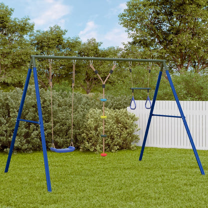 Set Gioco da Esterno con Altalena,Trapezio e Scala | homemem39