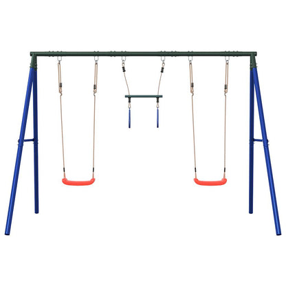 Set Gioco da Esterno con Altalene e Trapezio | homemem39