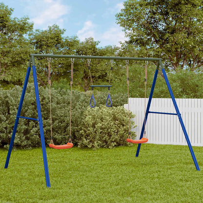 Set Gioco da Esterno con Altalene e Trapezio | homemem39