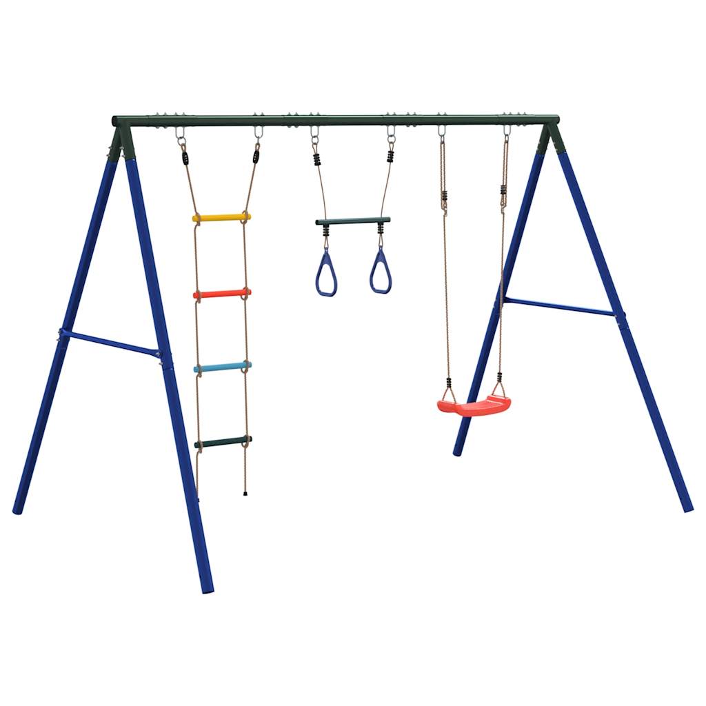 Set Gioco da Esterno con Altalena,Trapezio e Scala | homemem39