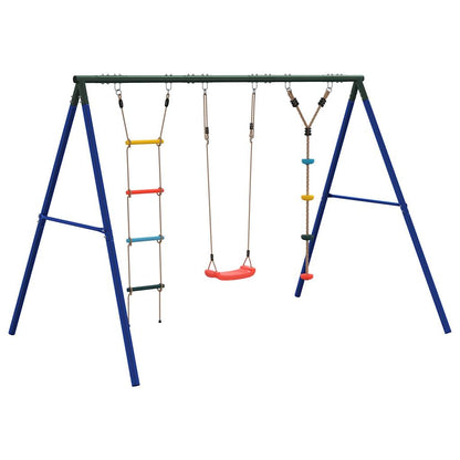 Set Gioco da Esterno con Altalena Scala e Altalena a Disco | homemem39