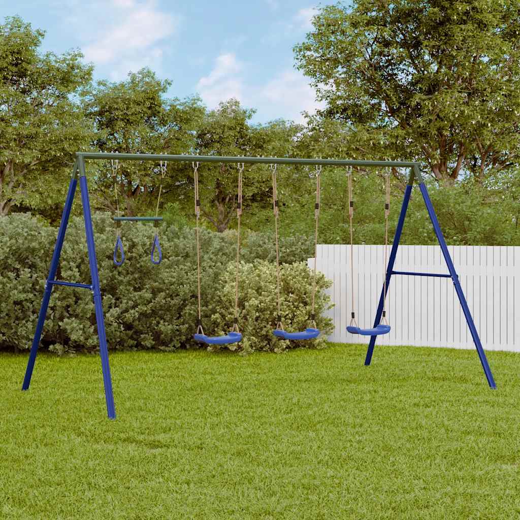 Set Gioco da Esterno con Altalene e Trapezio | homemem39