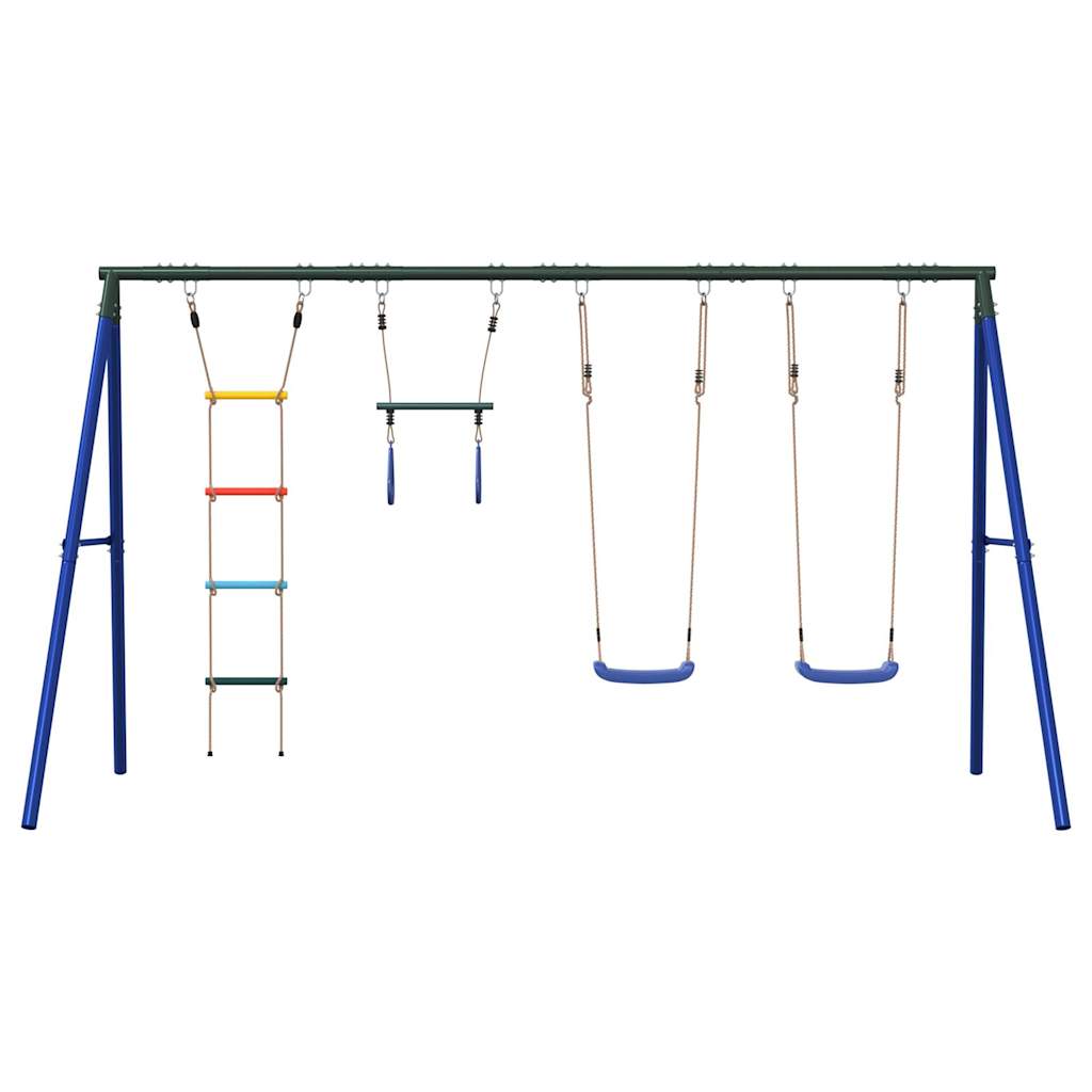 Set Gioco da Esterno con Altalene Trapezio e Scala | homemem39