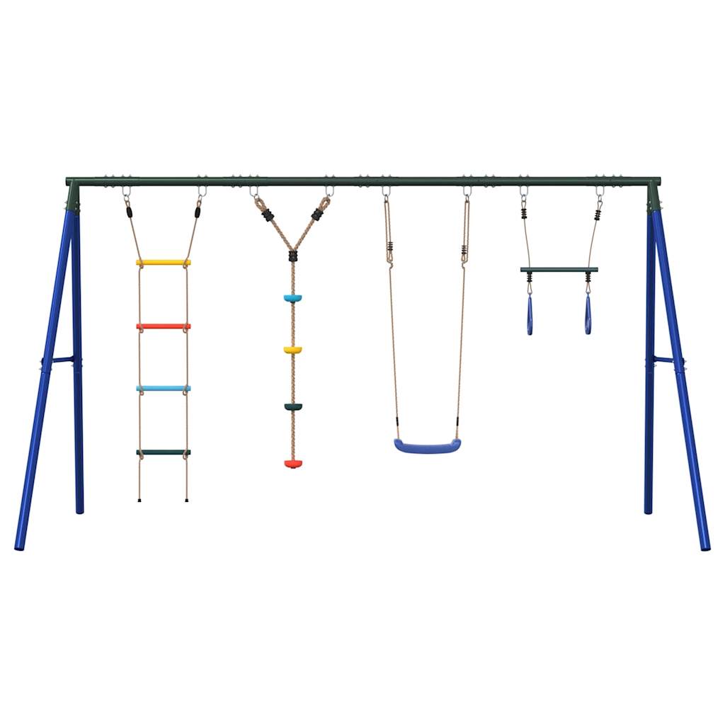 Set Gioco da Esterno con Altalena Trapezio Scala e Altalena | homemem39
