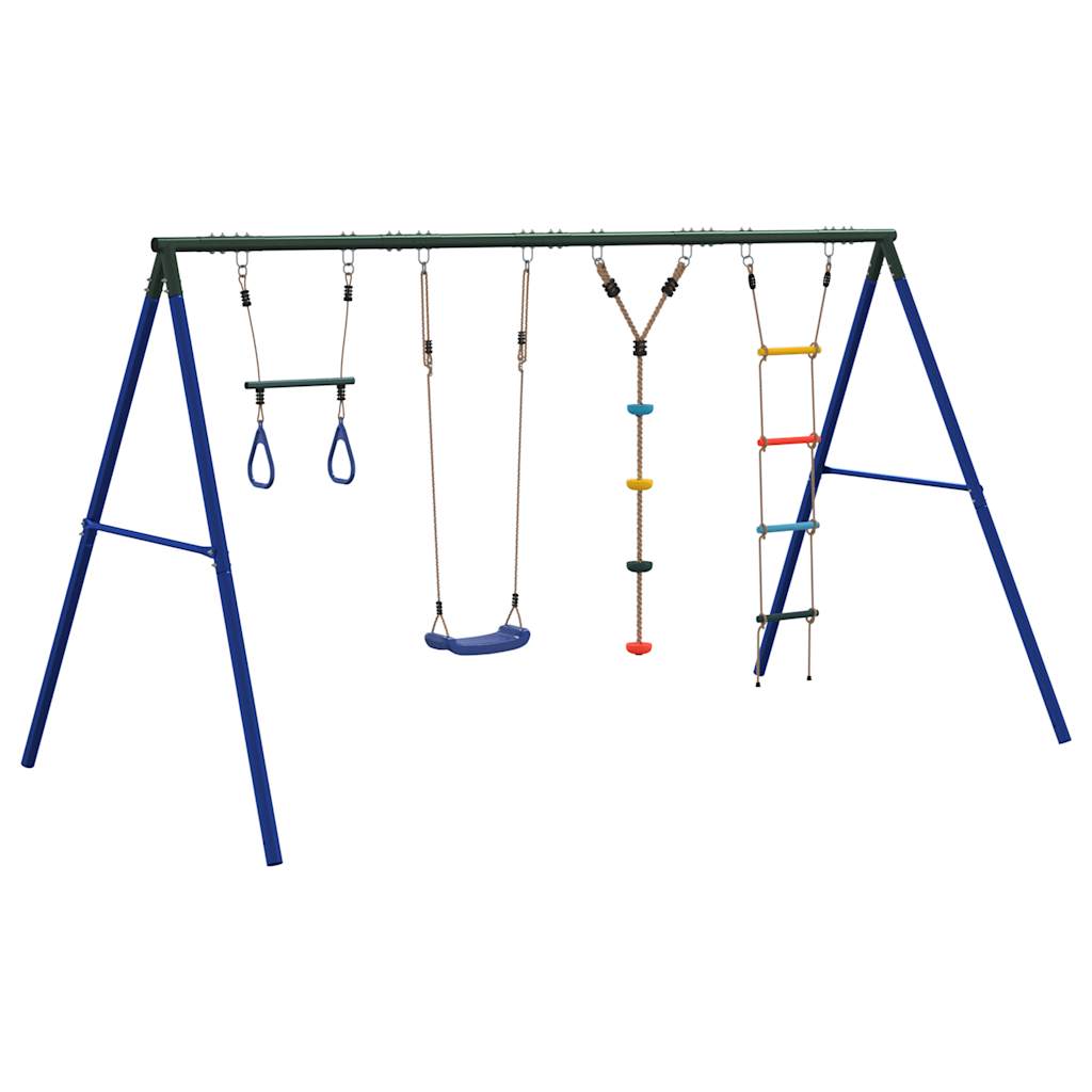 Set Gioco da Esterno con Altalena Trapezio Scala e Altalena | homemem39