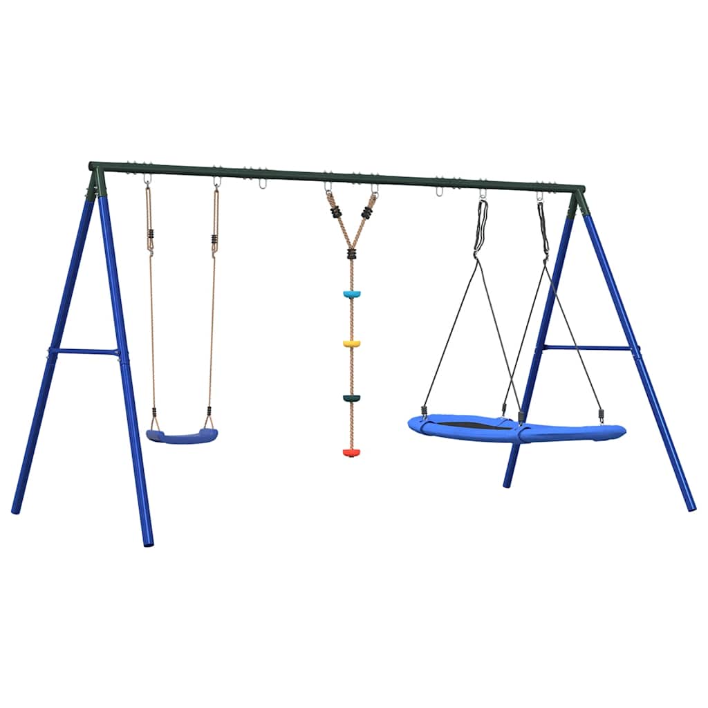 Set Gioco Esterno Altalena, Altalena a Disco e Altalena a Nido | homemem39