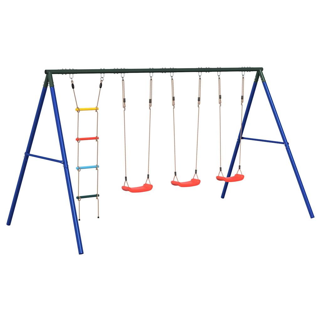Set Gioco da Esterno con Altalene e Scala | homemem39