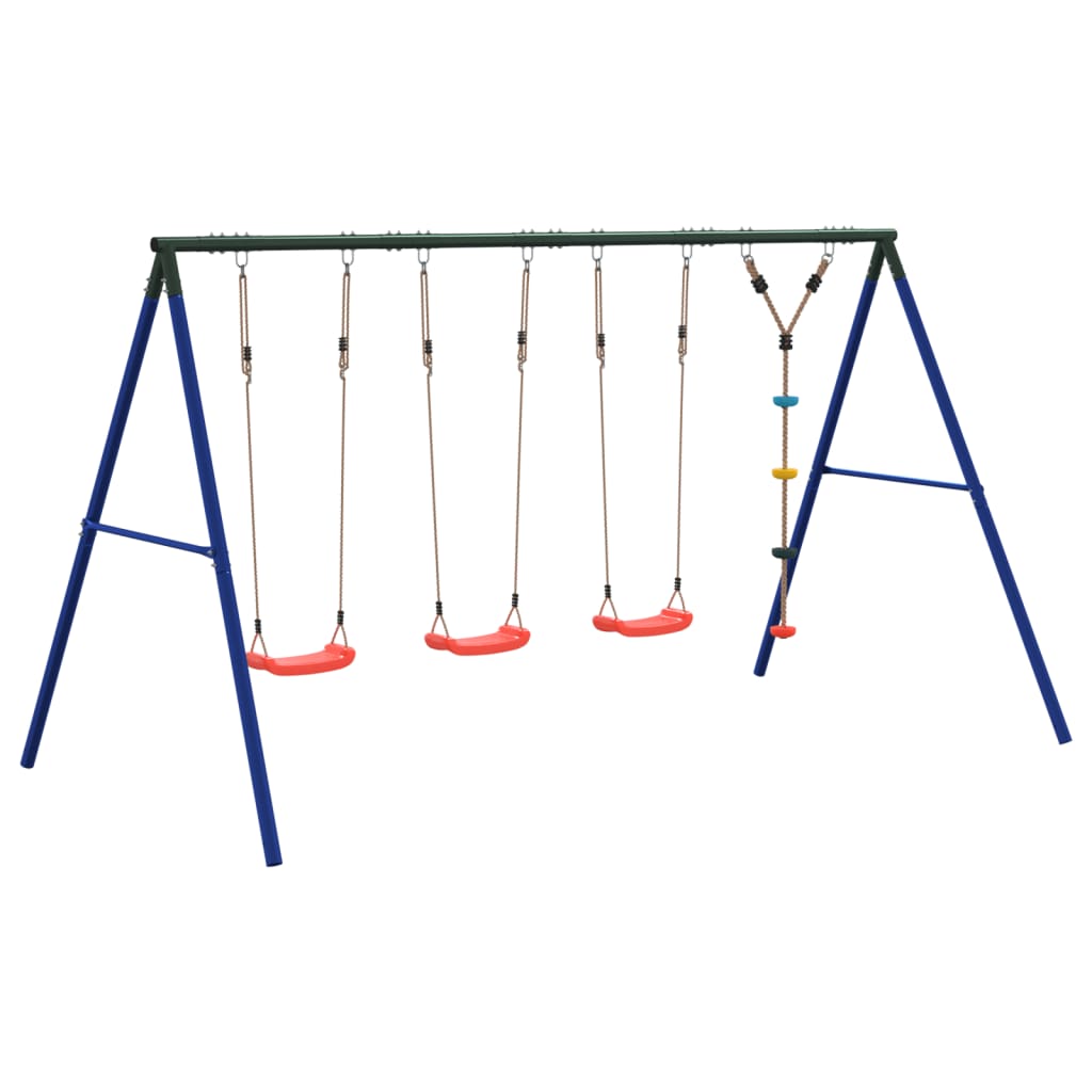 Set Gioco da Esterno con Altalene e Altalena a Disco | homemem39