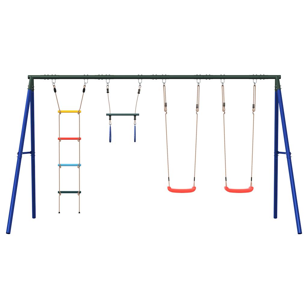 Set Gioco da Esterno con Altalene Trapezio e Scala | homemem39