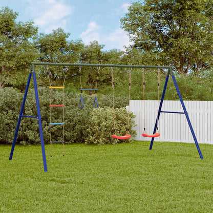 Set Gioco da Esterno con Altalene Trapezio e Scala | homemem39