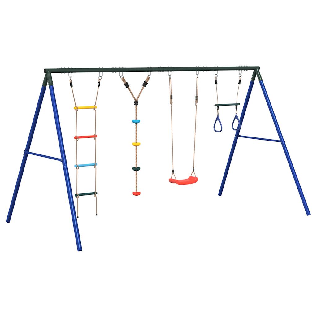 Set Gioco da Esterno con Altalena Trapezio Scala e Altalena | homemem39