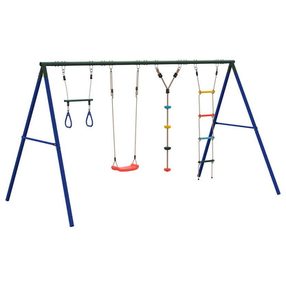 Set Gioco da Esterno con Altalena Trapezio Scala e Altalena | homemem39