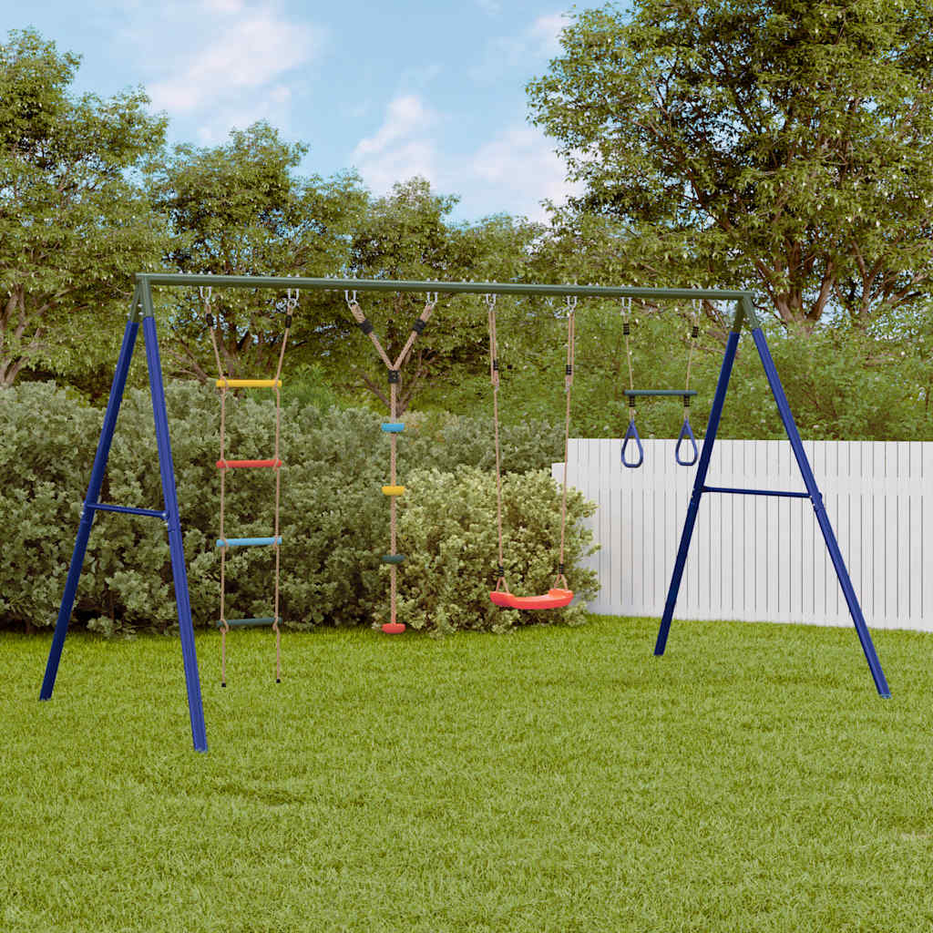 Set Gioco da Esterno con Altalena Trapezio Scala e Altalena | homemem39