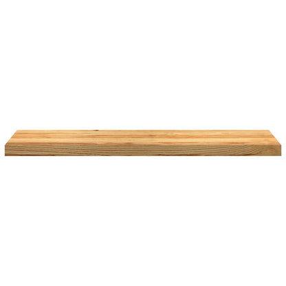 Gradini 2 pz Marrone Chiaro 100x30x2 cm Legno Massello Rovere | homemem39