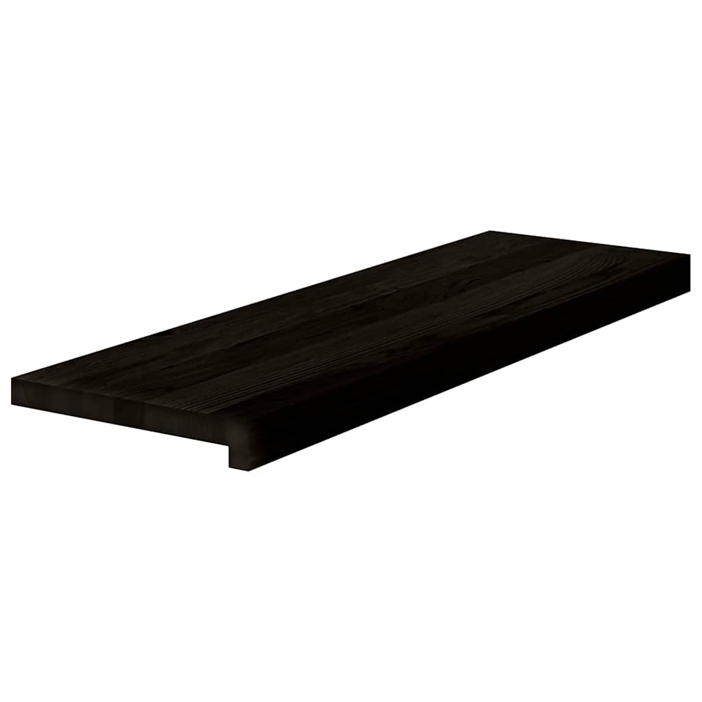 Gradini 2 pz Marrone Scuro 80x30x2 cm Legno Massello Rovere | homemem39