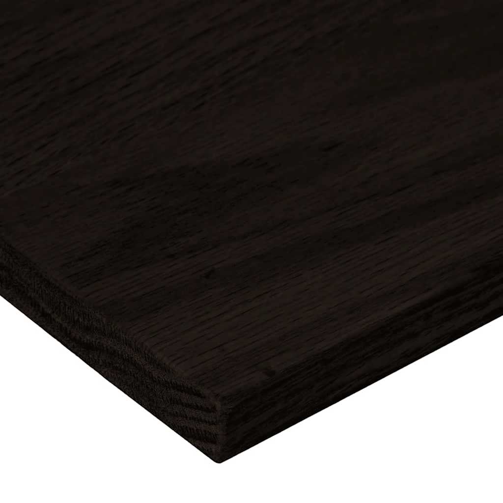 Gradini 2 pz Marrone Scuro 80x30x2 cm Legno Massello Rovere | homemem39