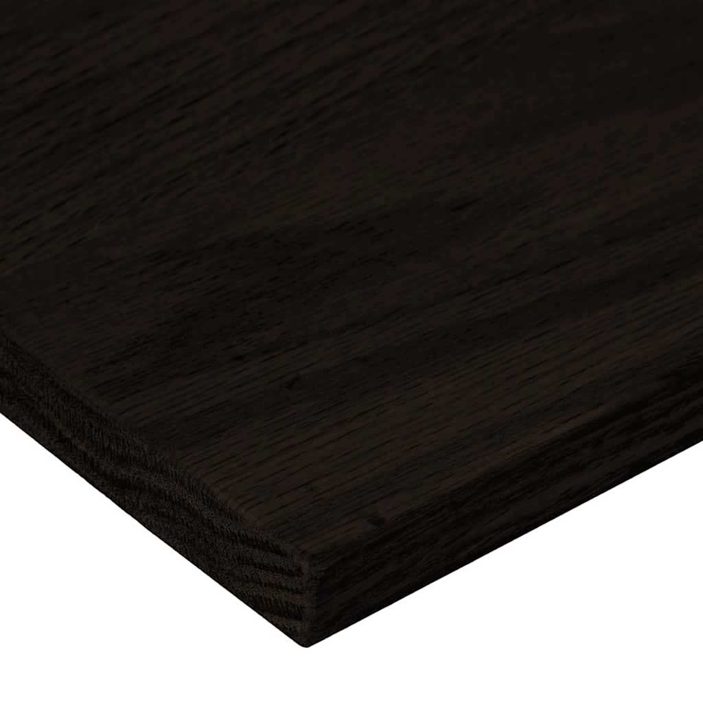 Gradini 2 pz Marrone Scuro 90x30x2 cm Legno Massello Rovere