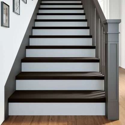 Gradini 2 pz Marrone Scuro 100x30x2 cm Legno Massello Rovere | homemem39