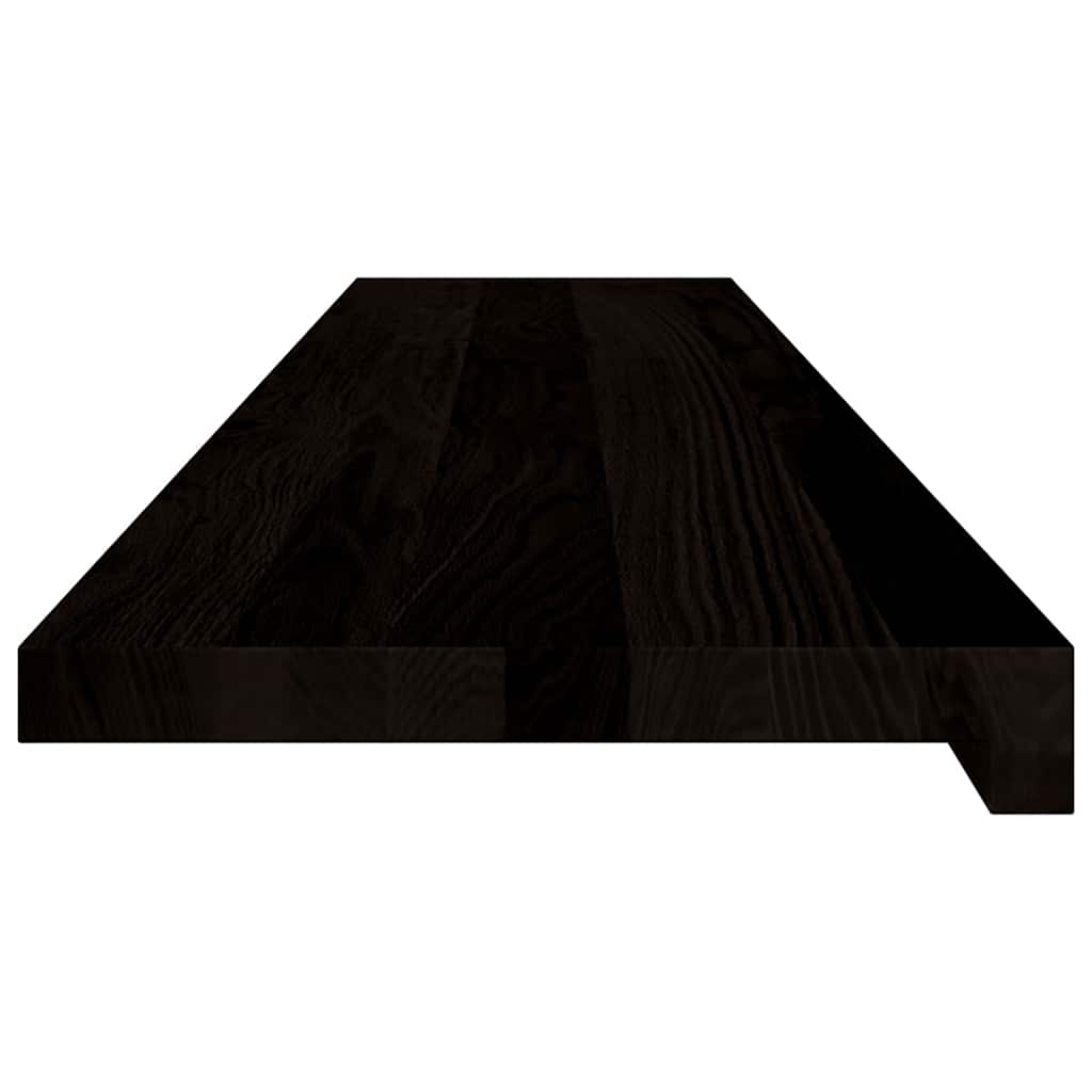 Gradini 2 pz Marrone Scuro 120x30x2 cm Legno Massello Rovere | homemem39