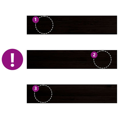 Gradini 2 pz Marrone Scuro 120x30x2 cm Legno Massello Rovere | homemem39