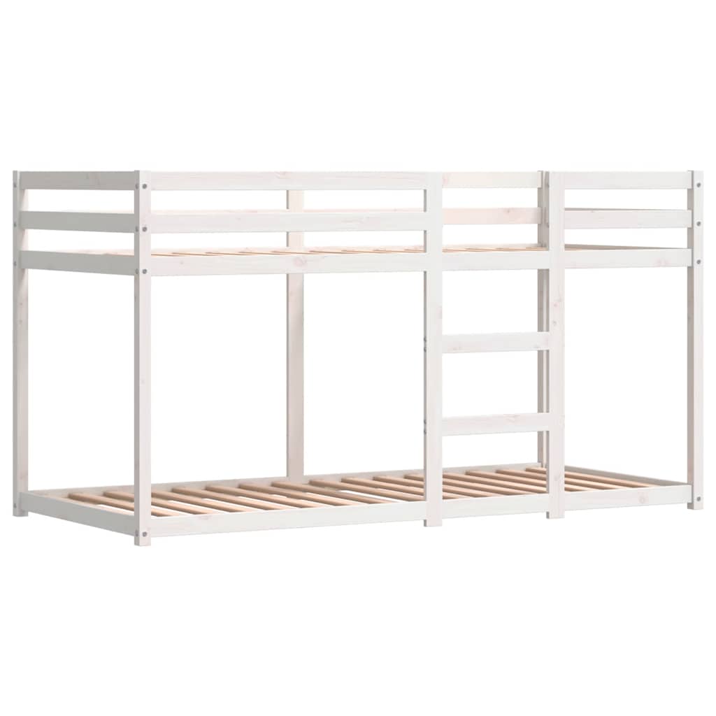 Letto a Castello senza Materasso Rosa 80x200 cm Legno di Pino | homemem39