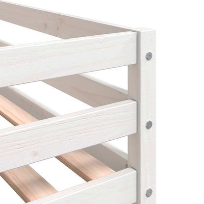 Letto a Castello senza Materasso Rosa 80x200 cm Legno di Pino | homemem39
