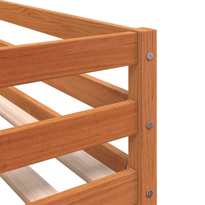 Letto a Castello senza Materasso Rosa 80x200 cm Legno di Pino | homemem39