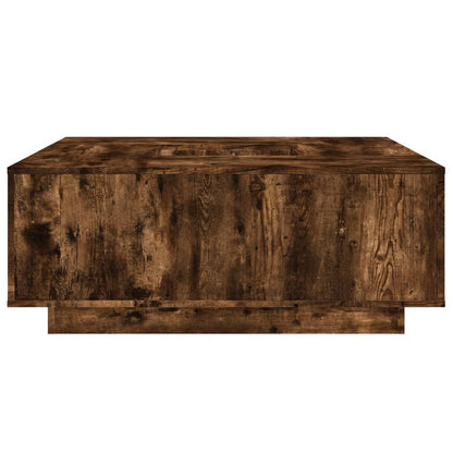 Tavolino da Salotto Rovere Fumo 100x100x40 cm Legno Multistrato | homemem39