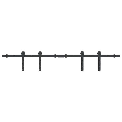 Kit Anta Scorrevole per Armadio 122 cm in Acciaio al Carbonio | homemem39