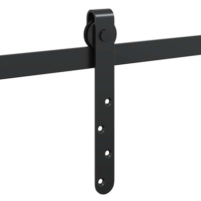 Kit Anta Scorrevole per Armadio 122 cm in Acciaio al Carbonio | homemem39