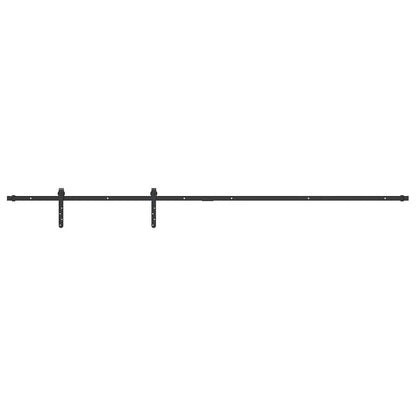 Kit Anta Scorrevole Armadio in Acciaio al Carbonio 113 cm | homemem39