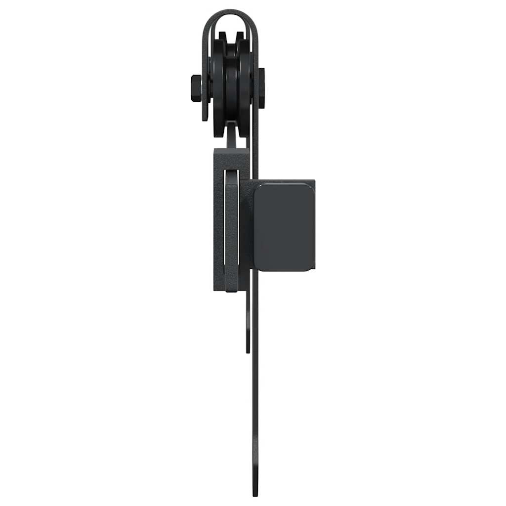 Kit Anta Scorrevole Armadio in Acciaio al Carbonio 113 cm | homemem39