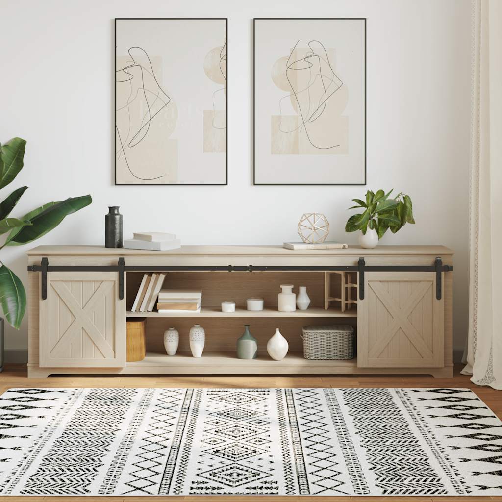 Kit Anta Scorrevole Armadio in Acciaio al Carbonio 113 cm