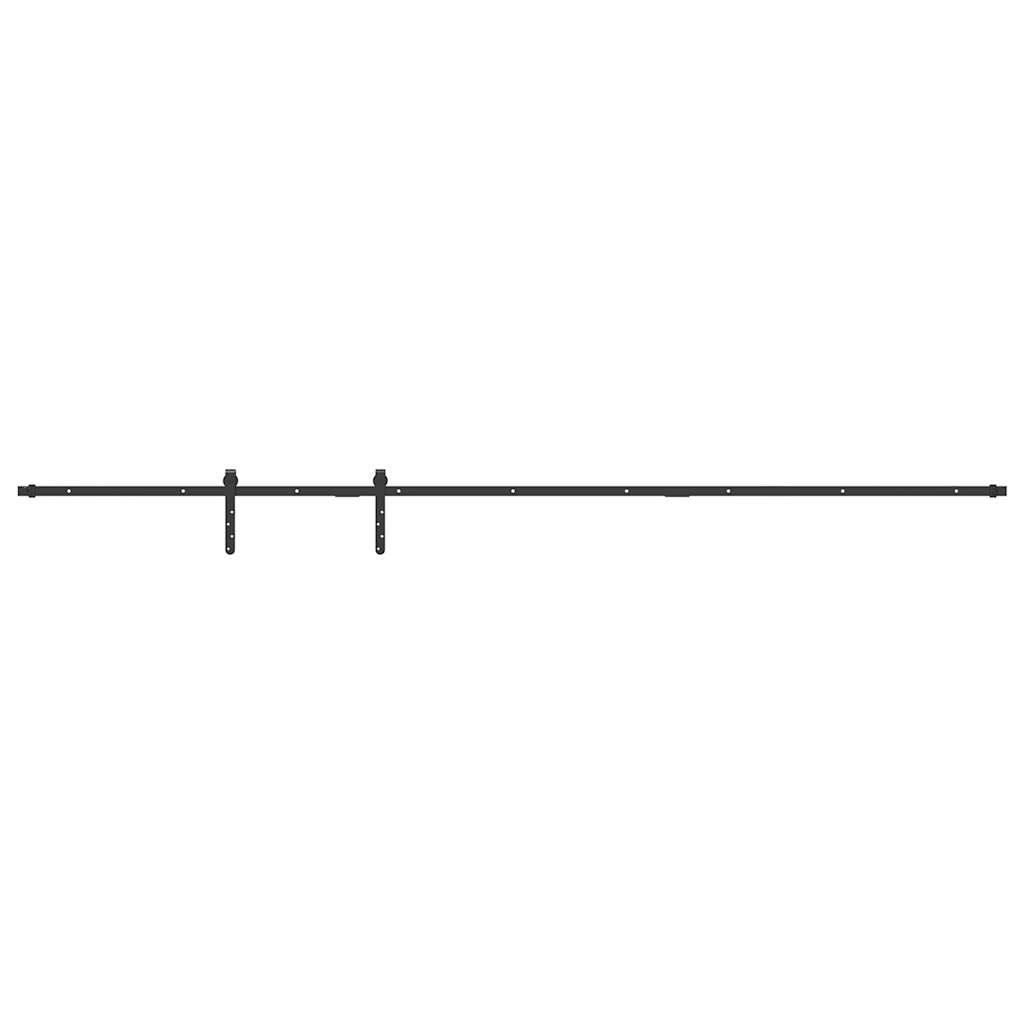Kit Anta Scorrevole Armadio in Acciaio al Carbonio 244 cm | homemem39