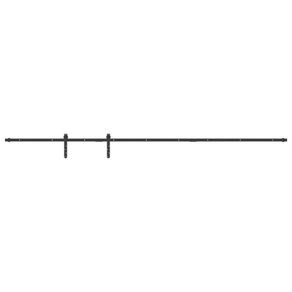 Kit Anta Scorrevole Armadio in Acciaio al Carbonio 244 cm | homemem39