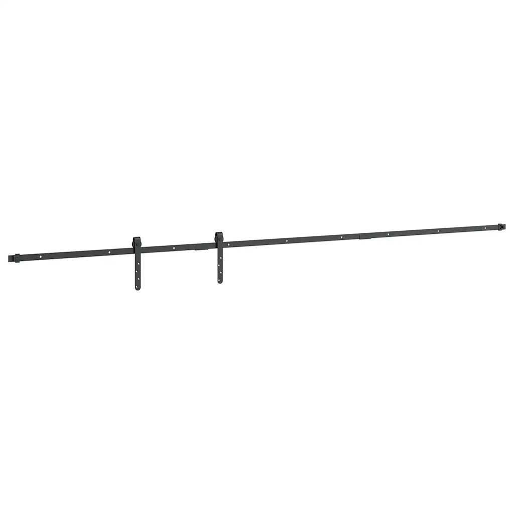 Kit Anta Scorrevole Armadio in Acciaio al Carbonio 244 cm | homemem39